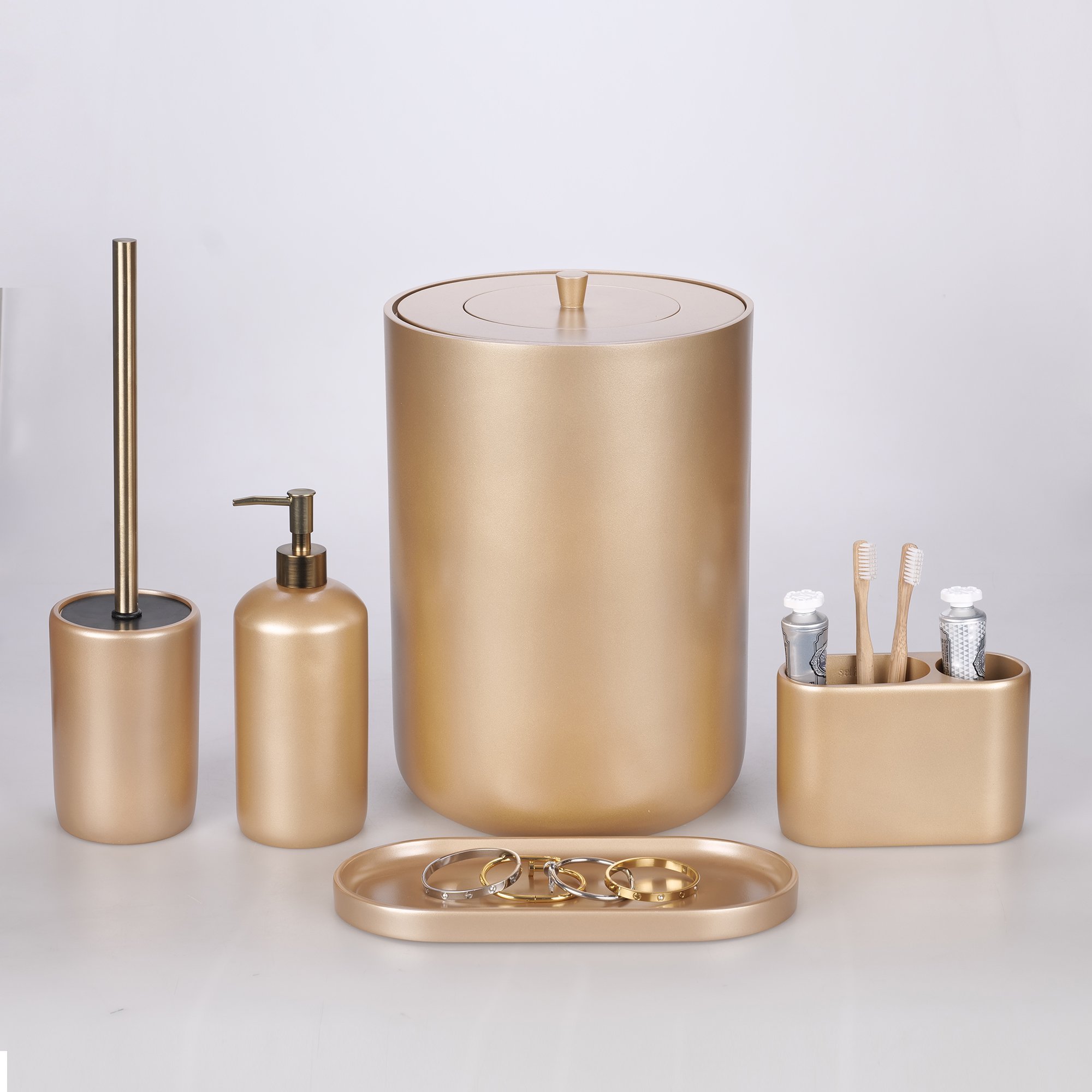 Straight Banyo Seti Vizon