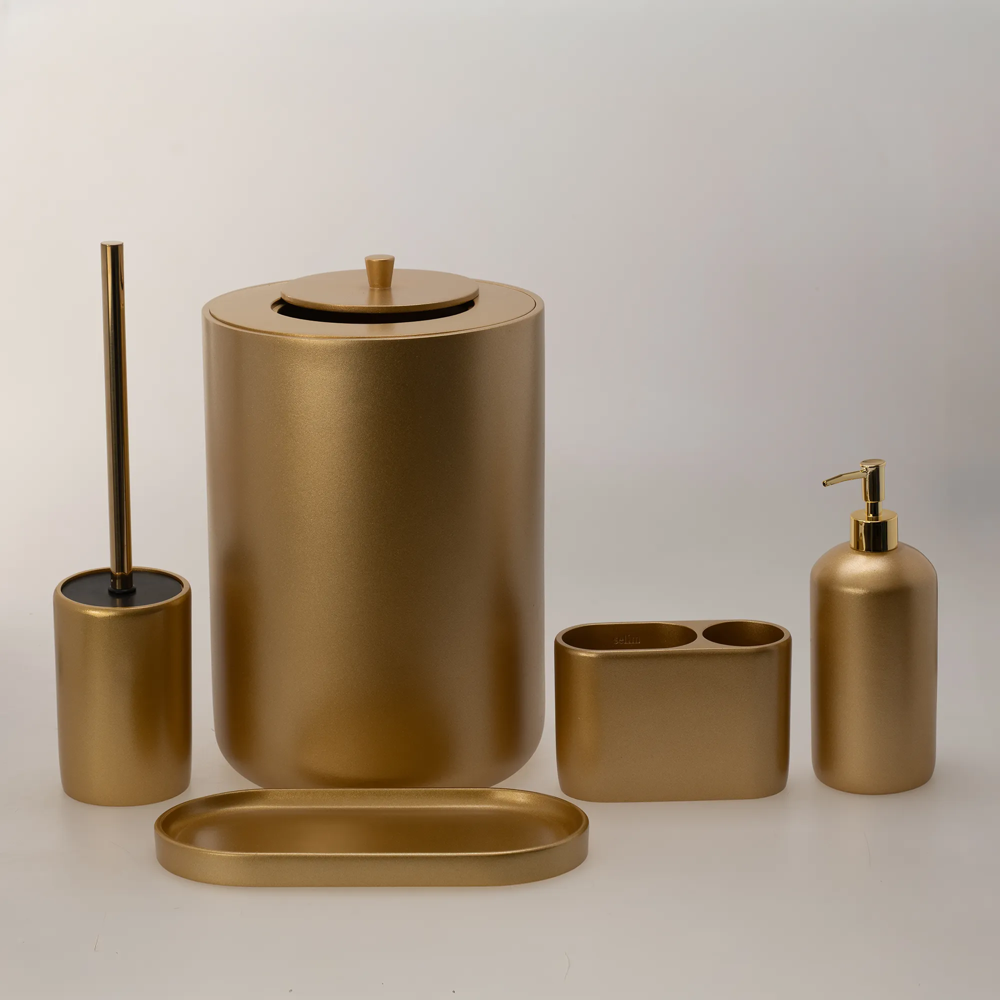 Maxi Banyo Seti Altın