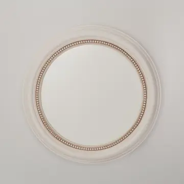 Round Yuvarlak Ayna İnci