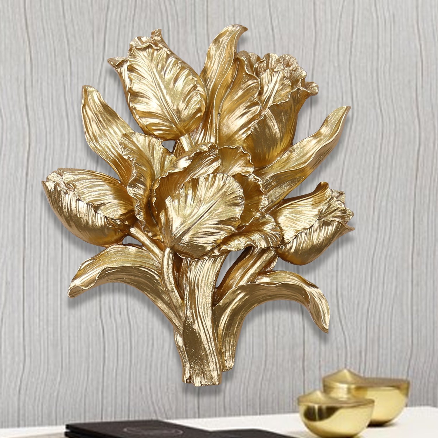 Tulipa Dekoratif Çiçek Altın