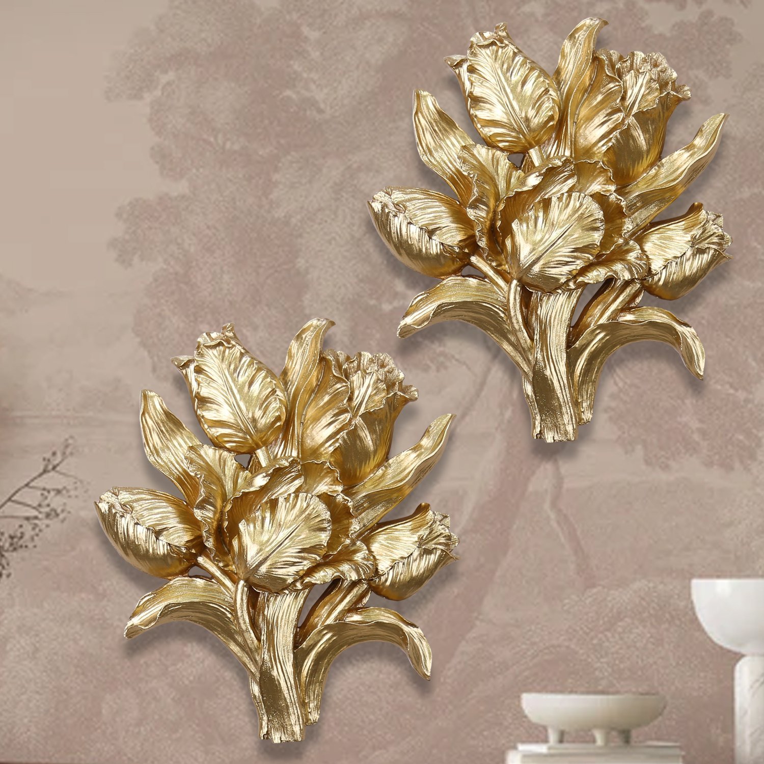 Tulipa Dekoratif Çiçek Altın