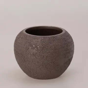 Morocco Küçük Vazo Taupe