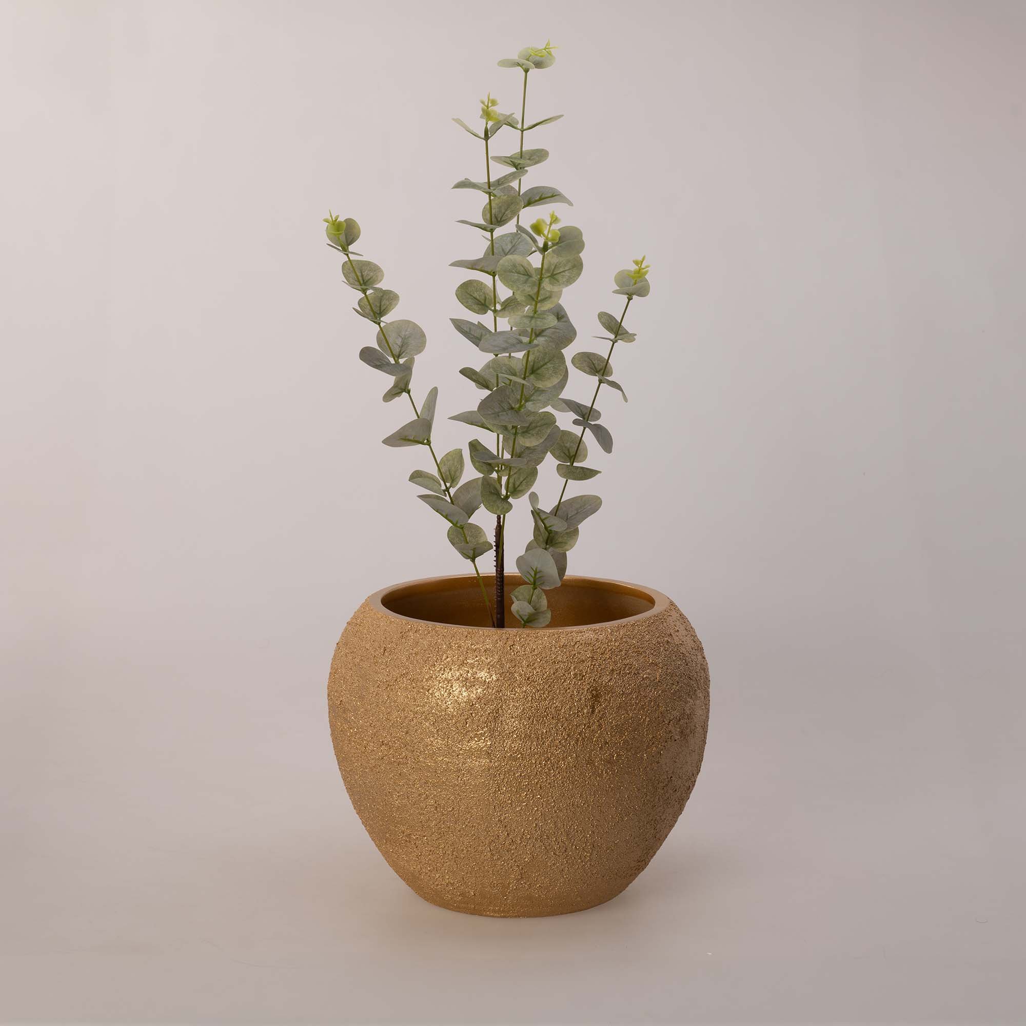 Morocco Büyük Vazo Altın