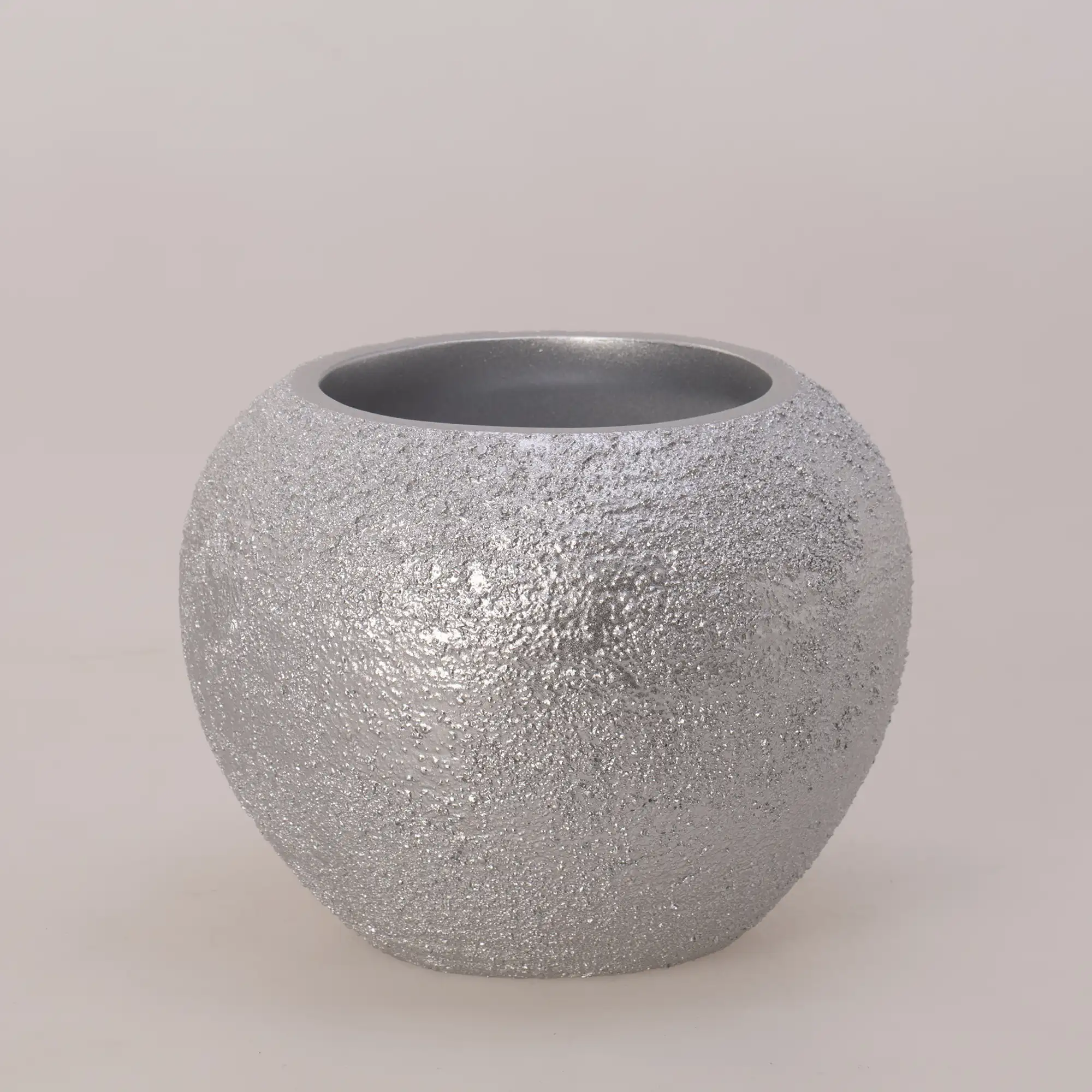 Morocco Küçük Vazo Gümüş