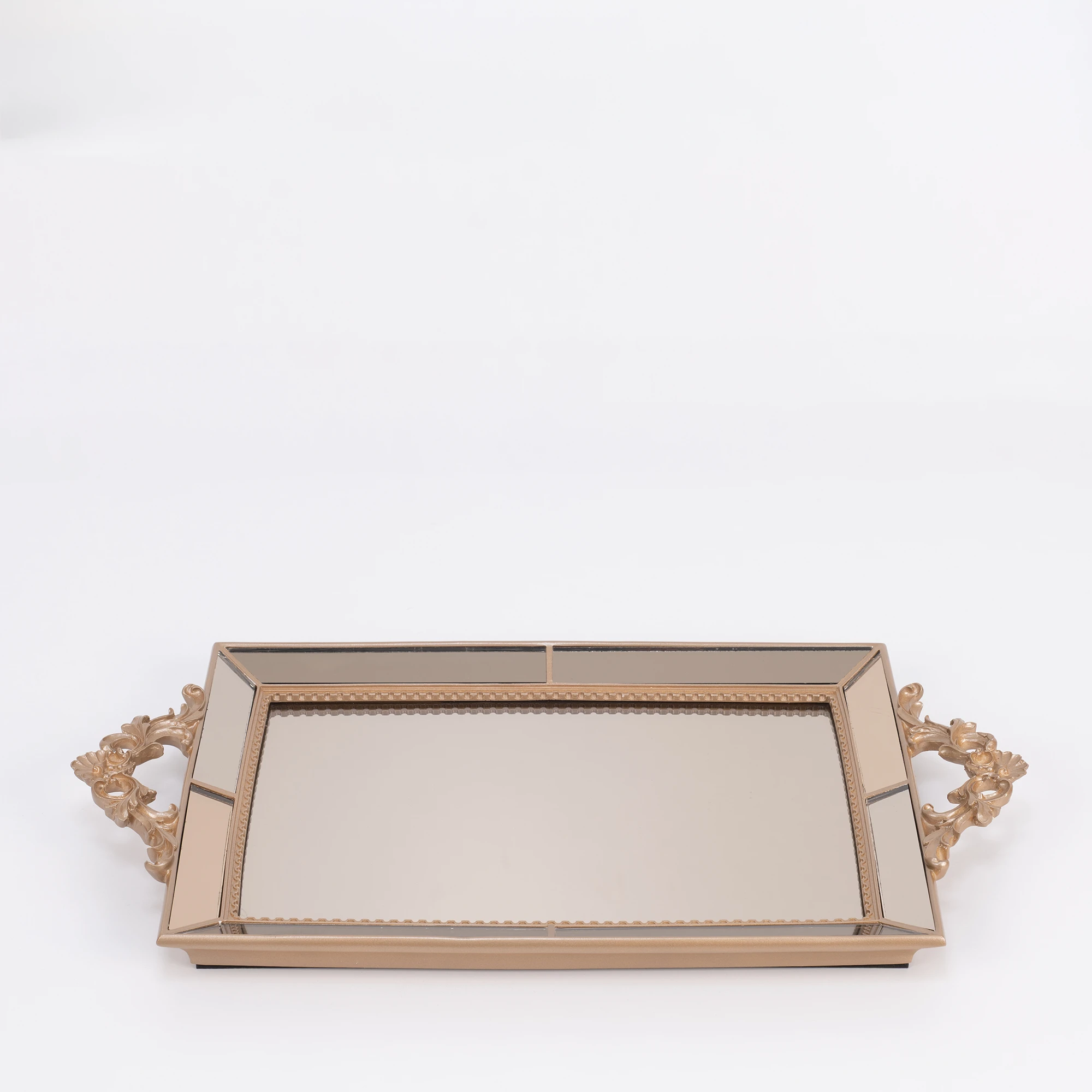 Julia  Aynalı Tepsi Vizon