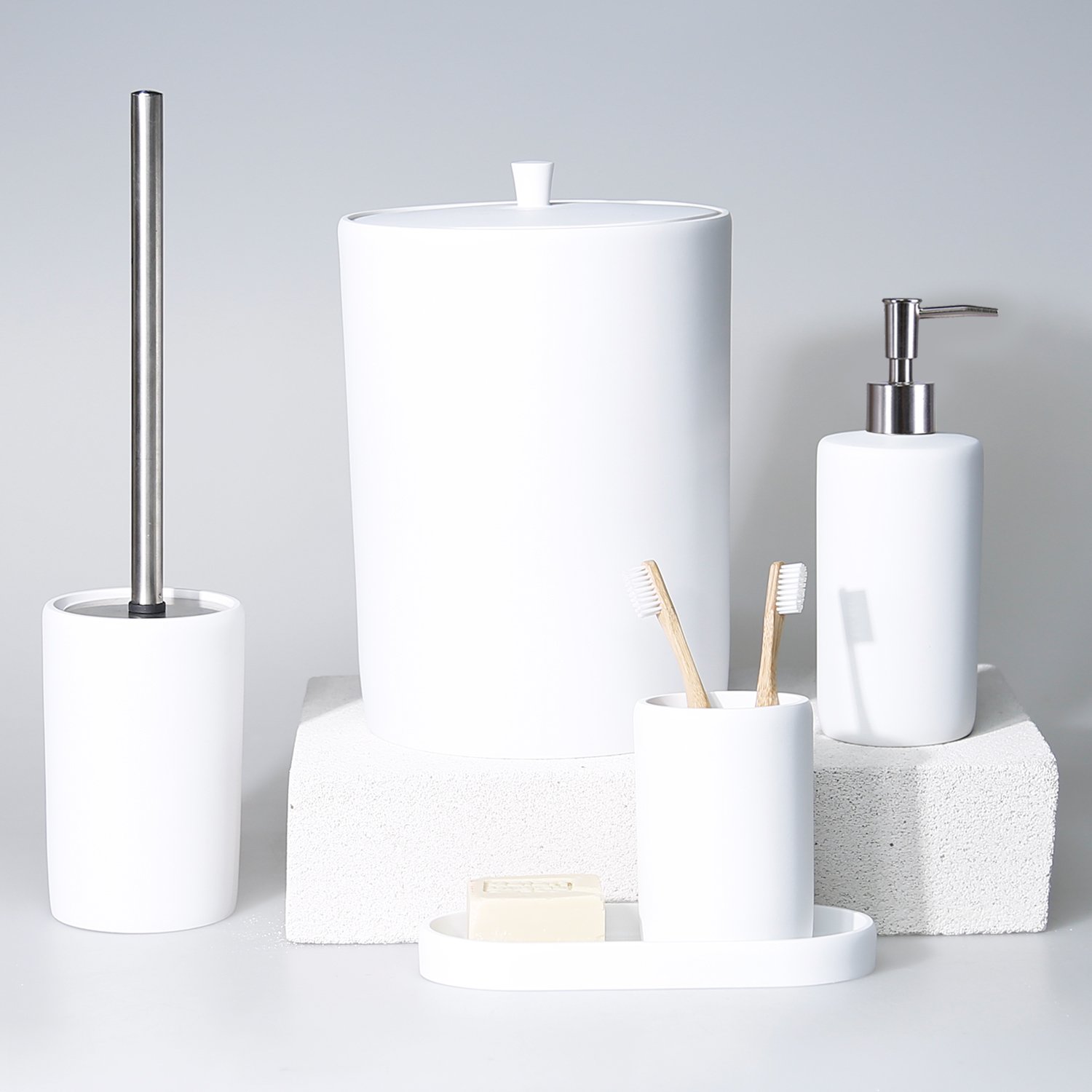 Victoria Banyo Seti Beyaz