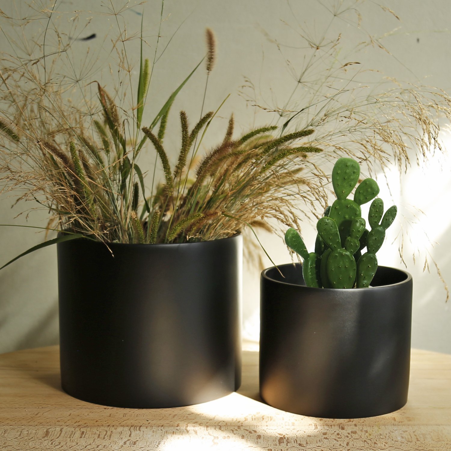 İnfinity Büyük Saksı Siyah