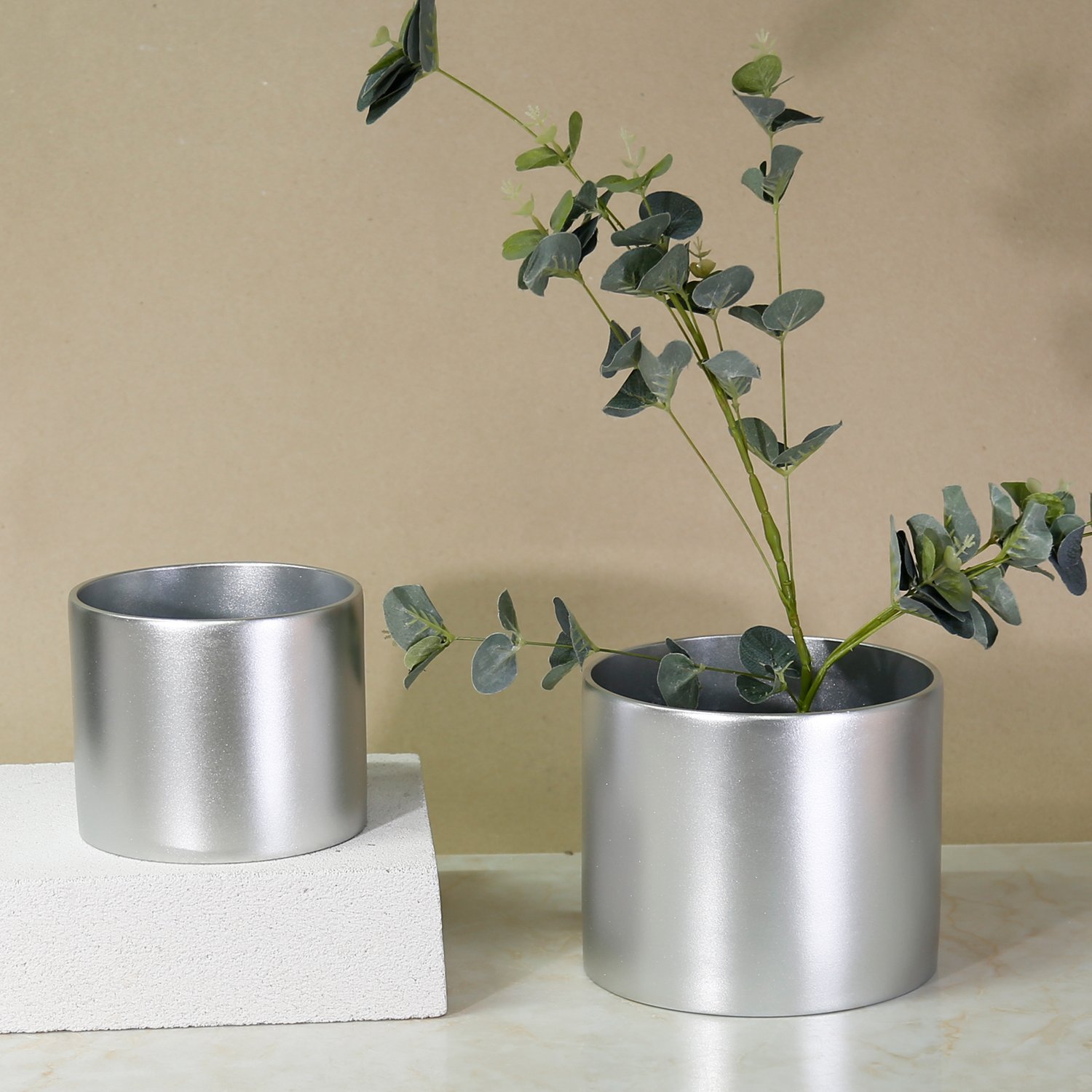 Infinity Large Pot Silver