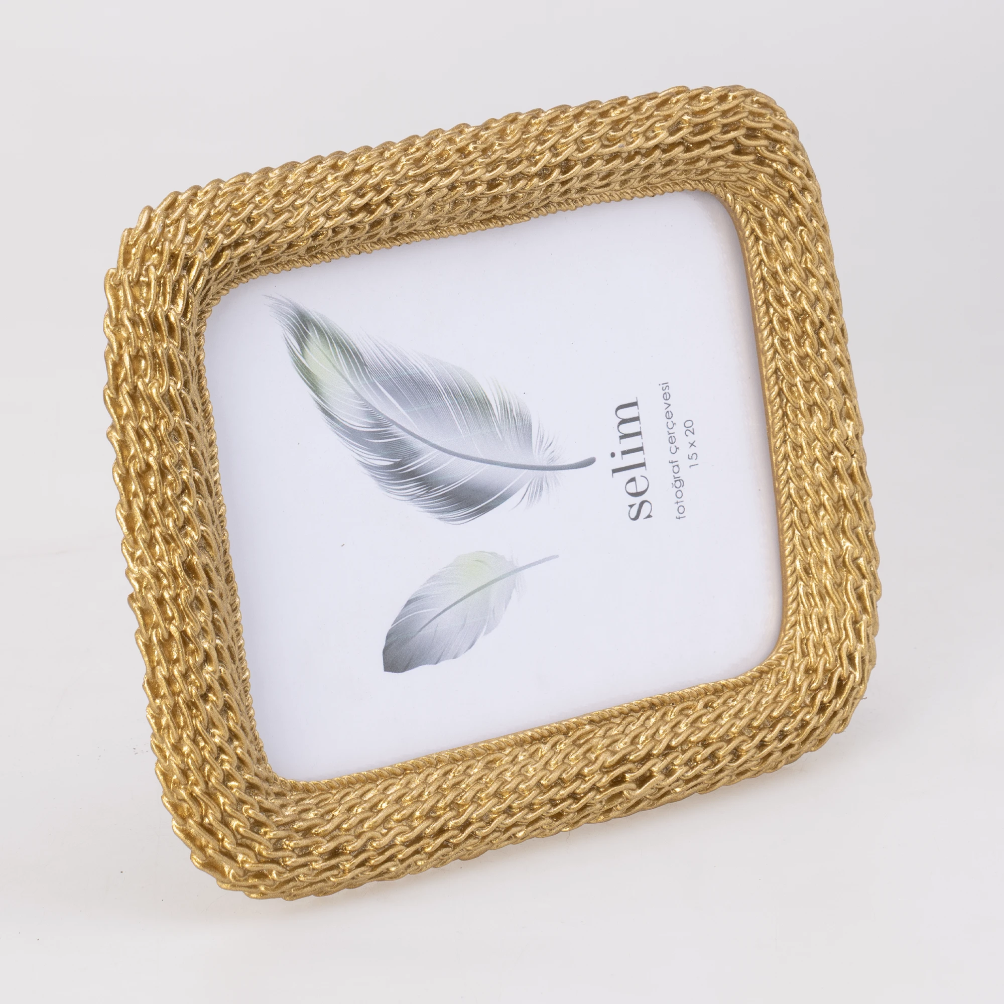 15x20 Kettenrahmen Gold