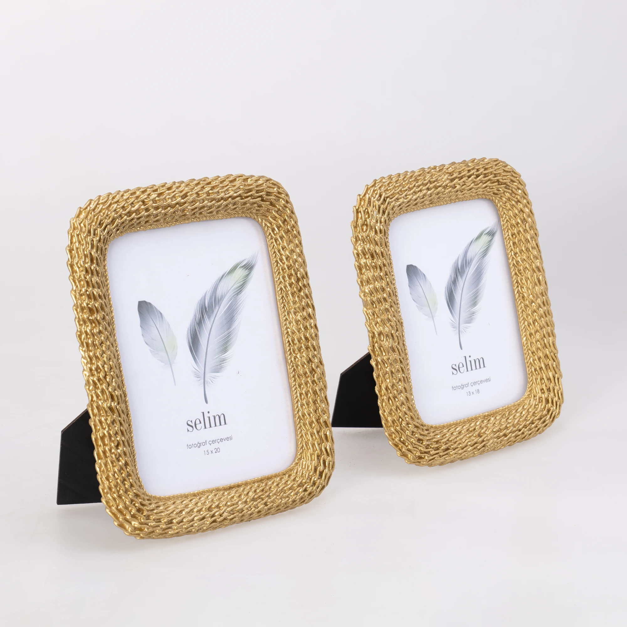 15x20 Kettenrahmen Gold