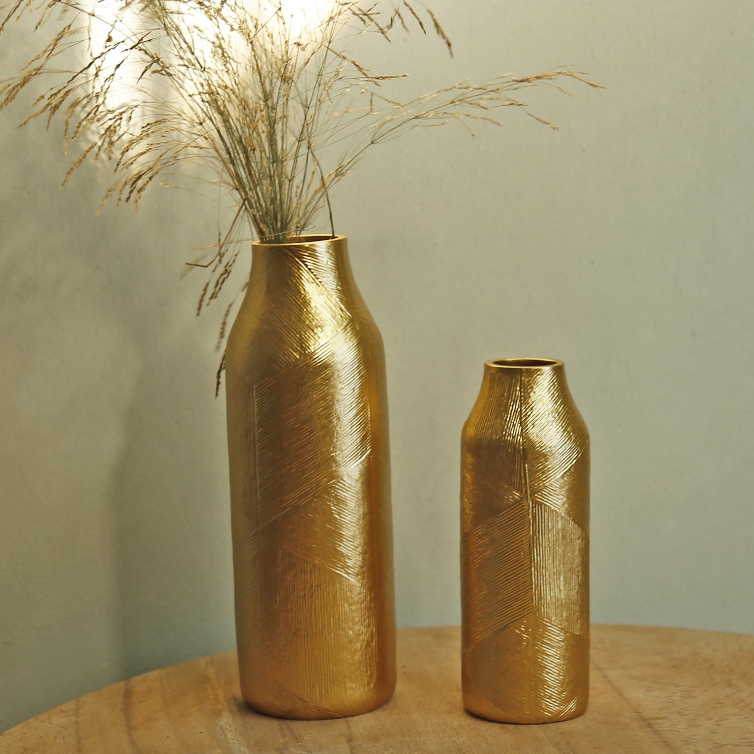 Athena Large Vase Gold