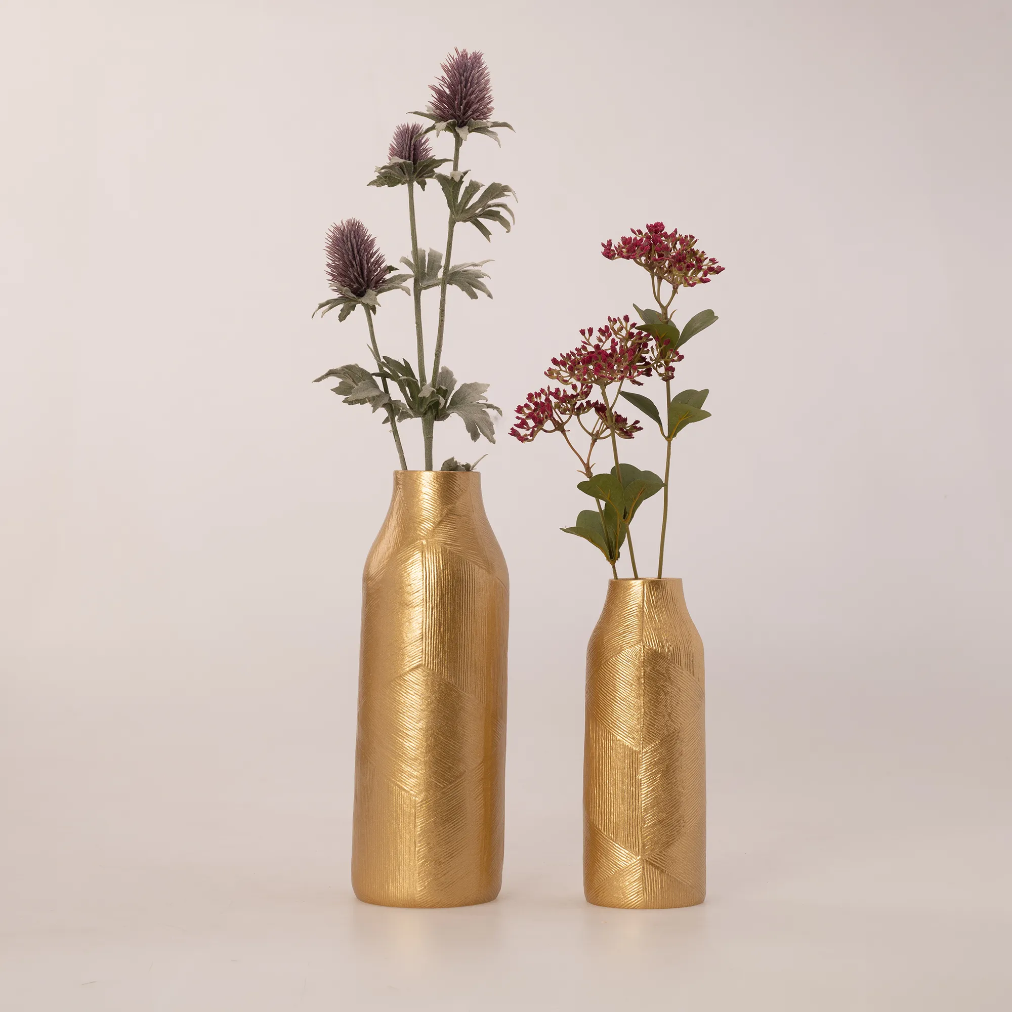 Athena Büyük Vazo Altın