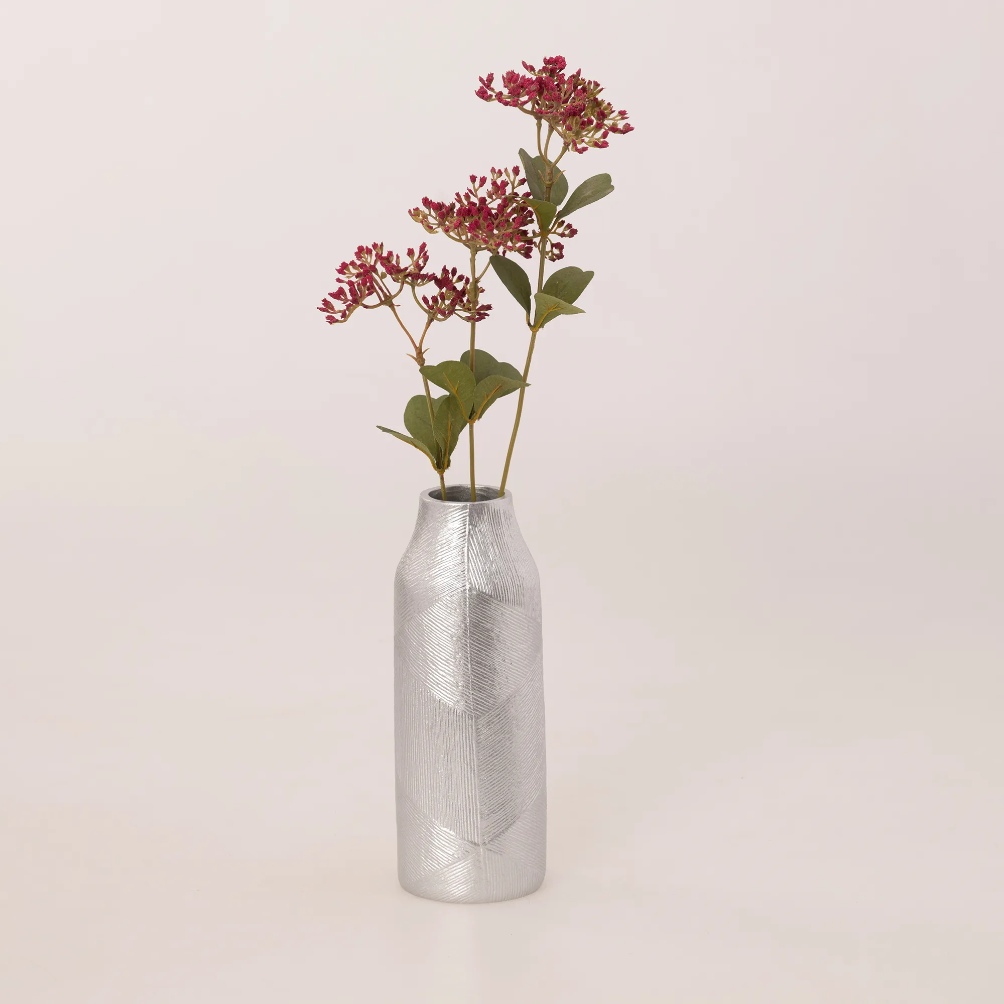 Athena Küçük Vazo Gümüş