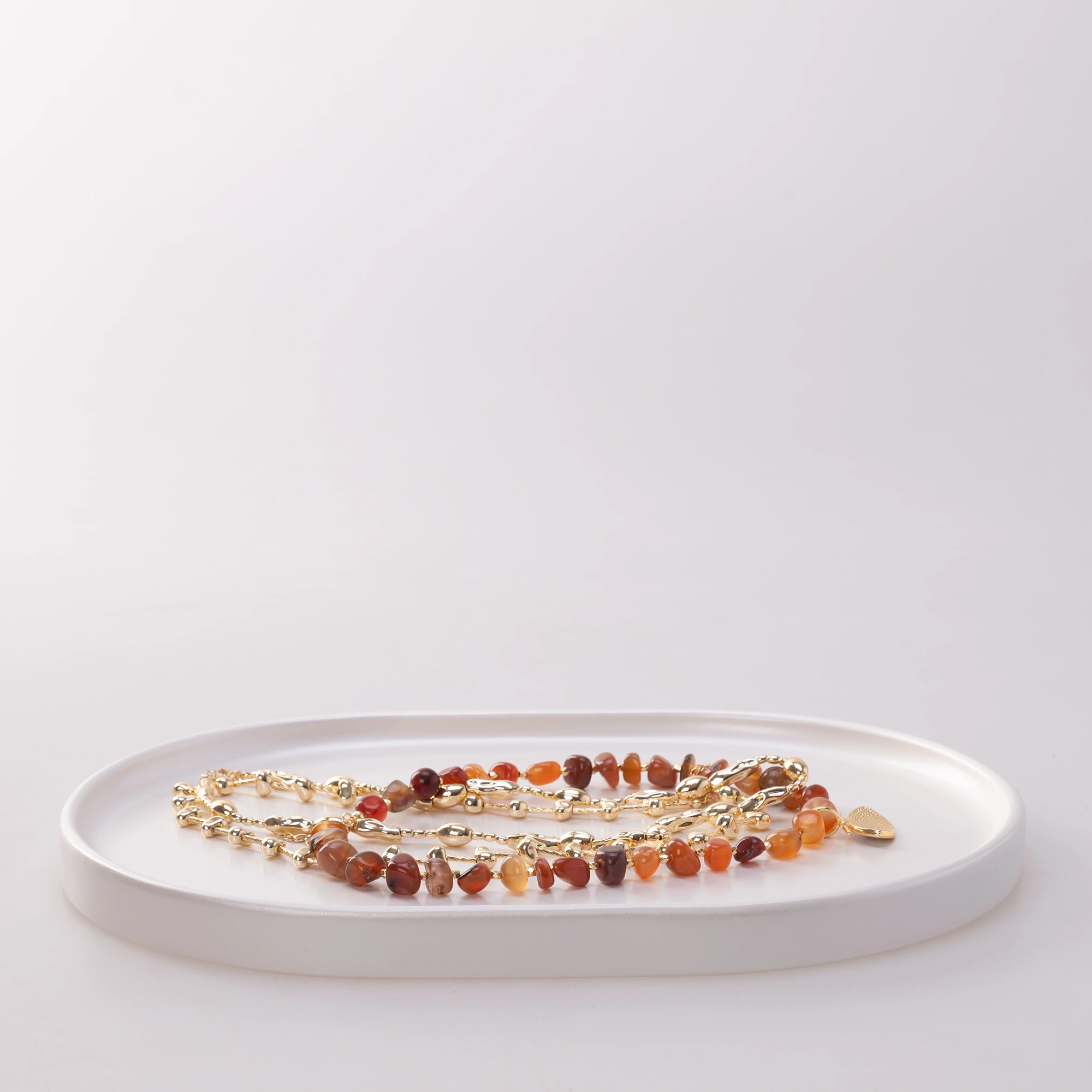 Victoria Oval Tepsi Büyük İnci