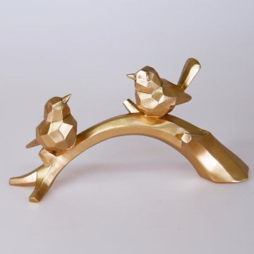 Sparrow 2'li Kuş Altın