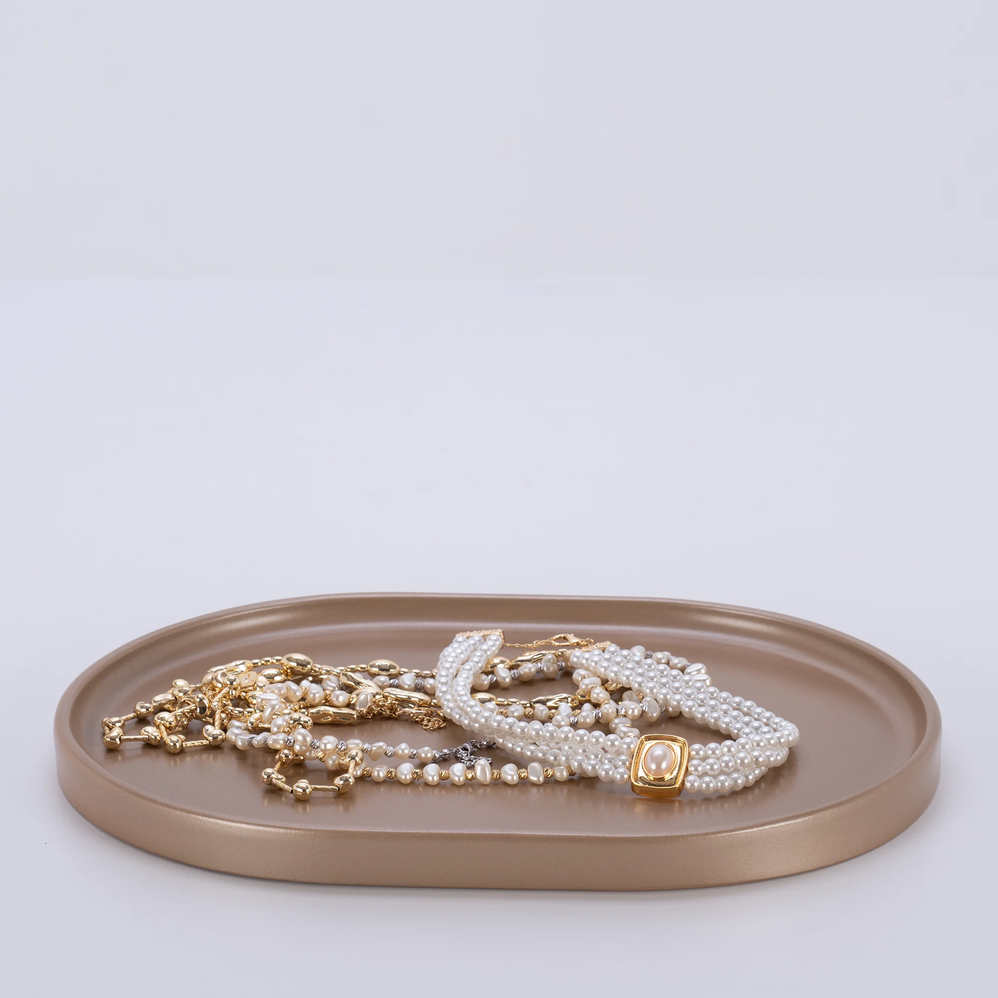 Victoria Oval Tepsi Büyük Vizon