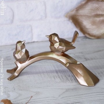 Sparrow 2'li Kuş Vizon