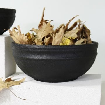 Vitale Large Bowl Black