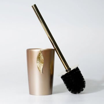 Leaf Banyo Seti Vizon Altın