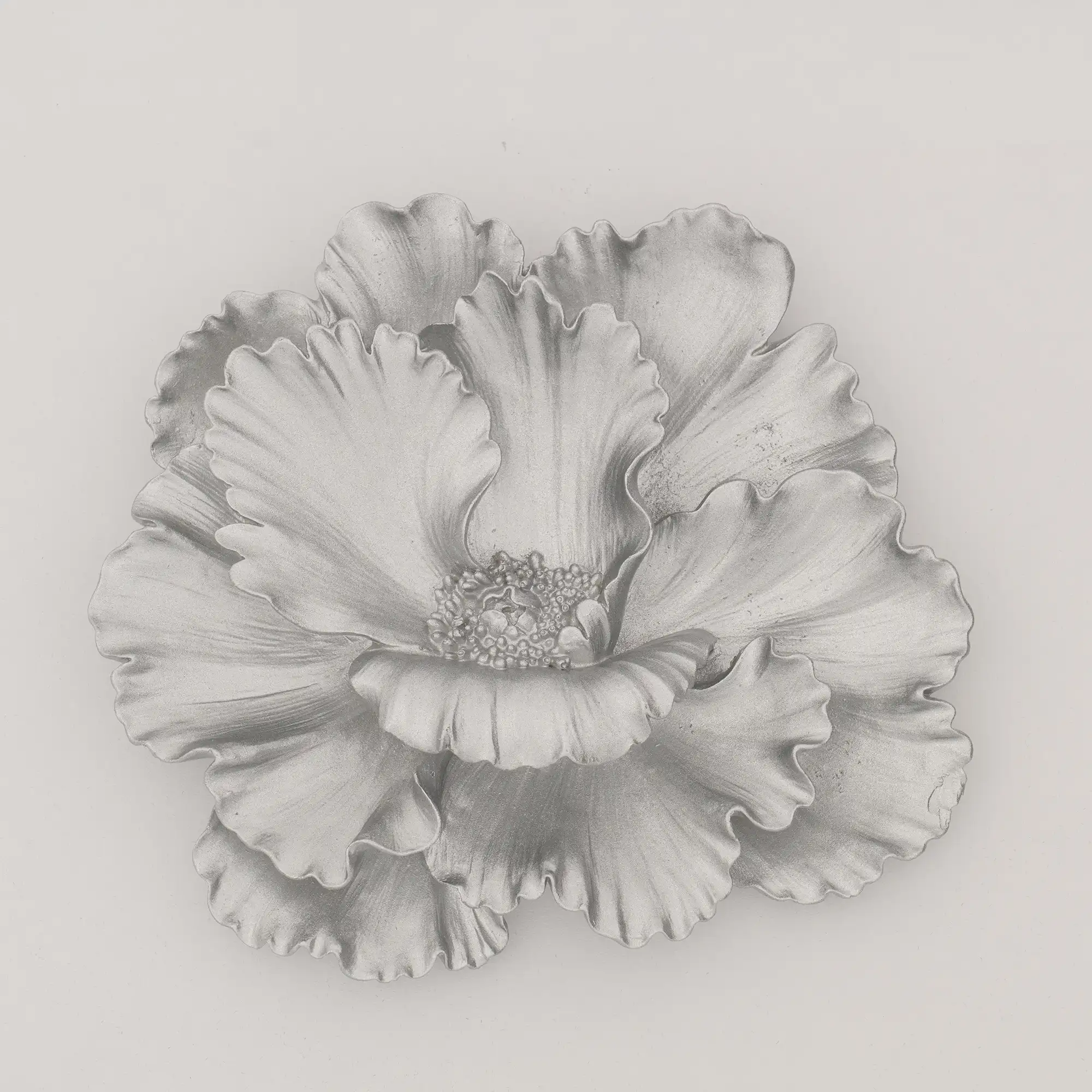 Açelya Dekoratif Çiçek Gümüş