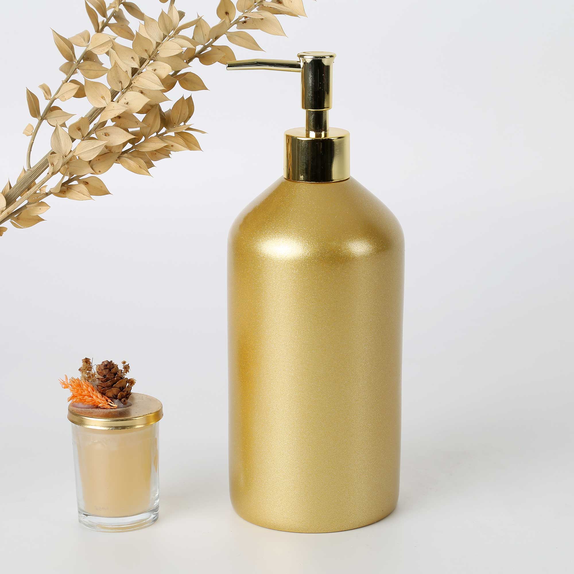 Luxe Sıvı Sabunluk Altın