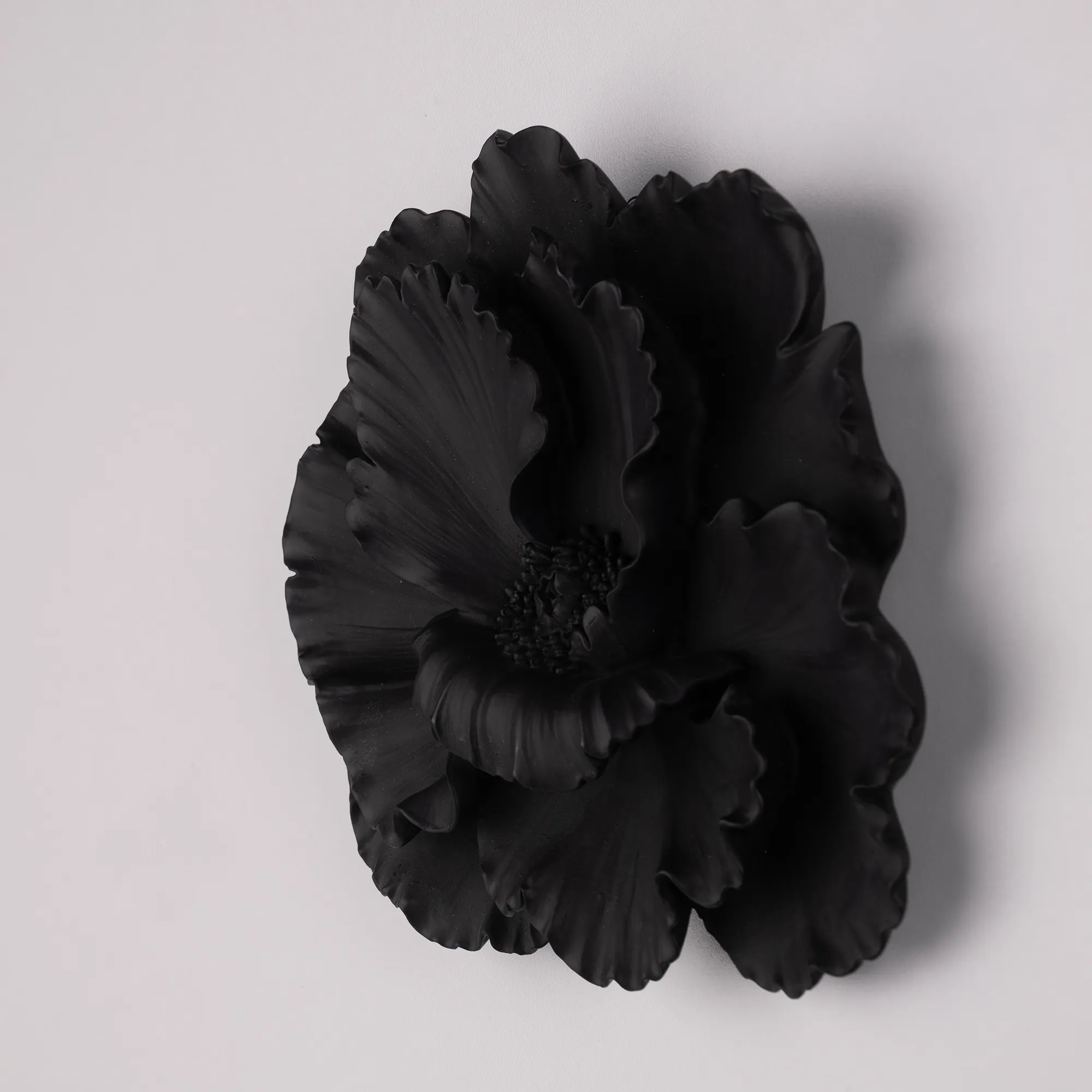 Açelya Dekoratif Çiçek Siyah