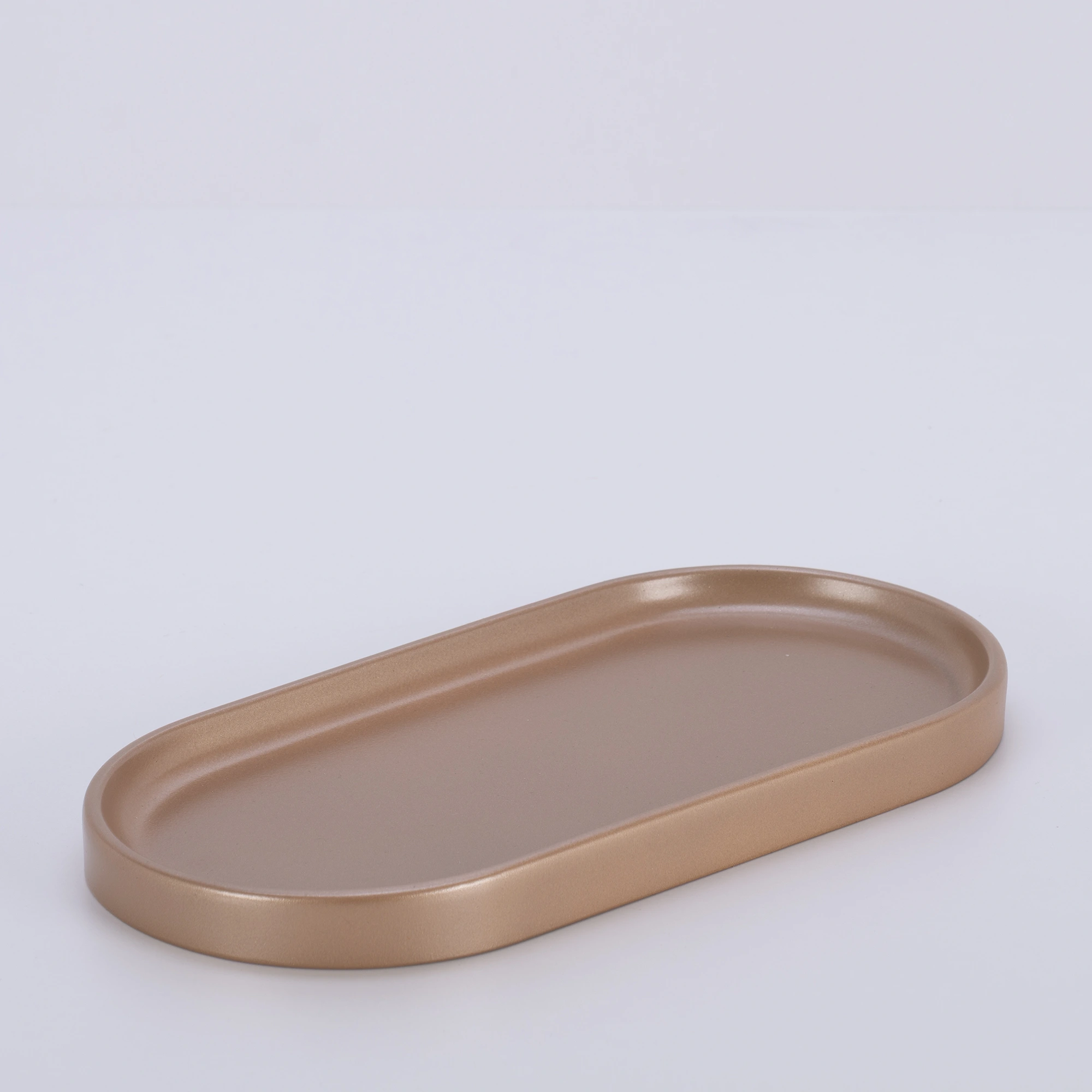 Victoria Oval Tepsi Küçük Vizon