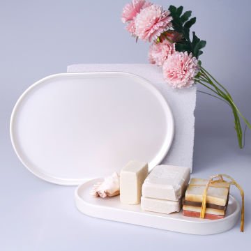 Victoria Oval Tepsi Küçük İnci