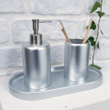 Victoria Oval Tepsi Küçük Gümüş