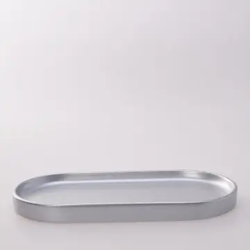 Victoria Oval Tepsi Küçük Gümüş