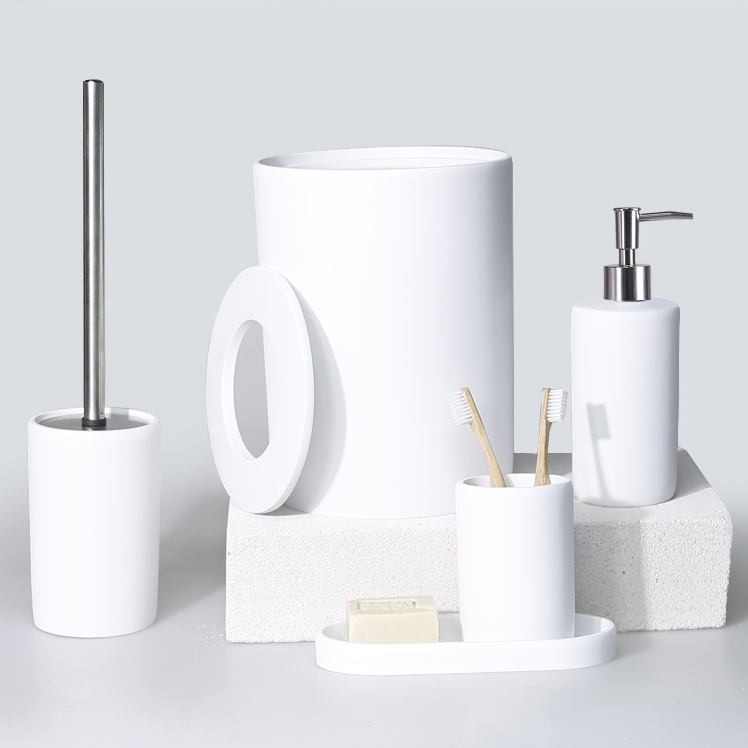 Victoria Tuvalet Fırçası Beyaz