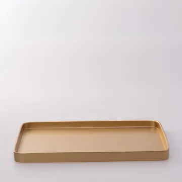 Victoria Rectangle Tray Large Gold