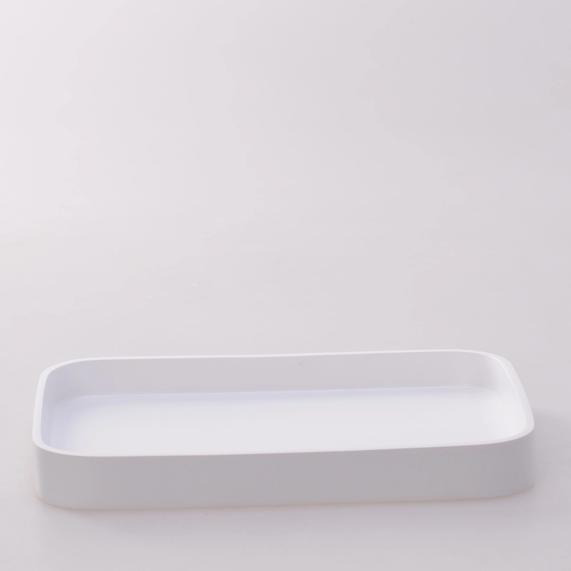 Victoria Dikdörtgen Tepsi Küçük Beyaz