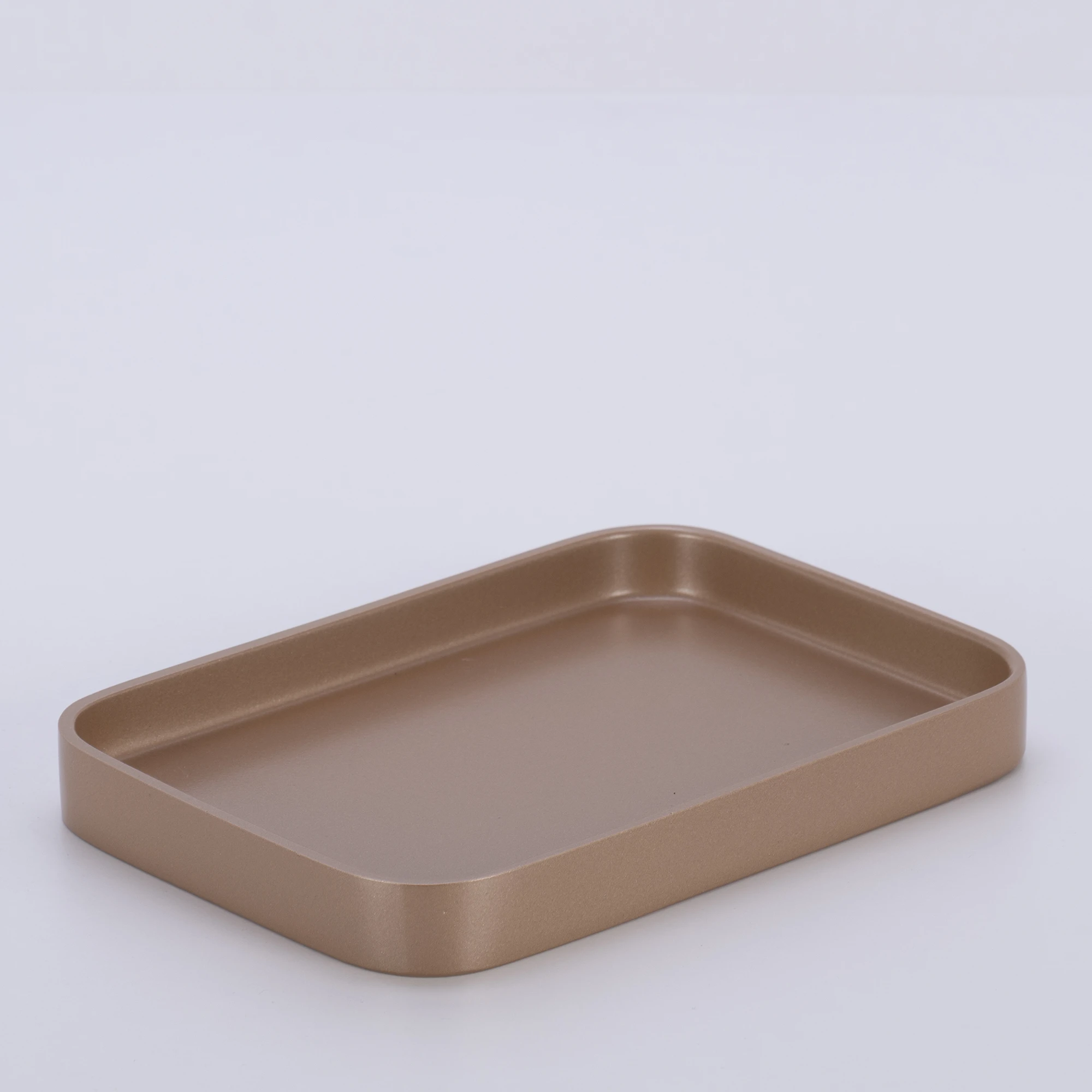 Victoria Dikdörtgen Tepsi Küçük Vizon