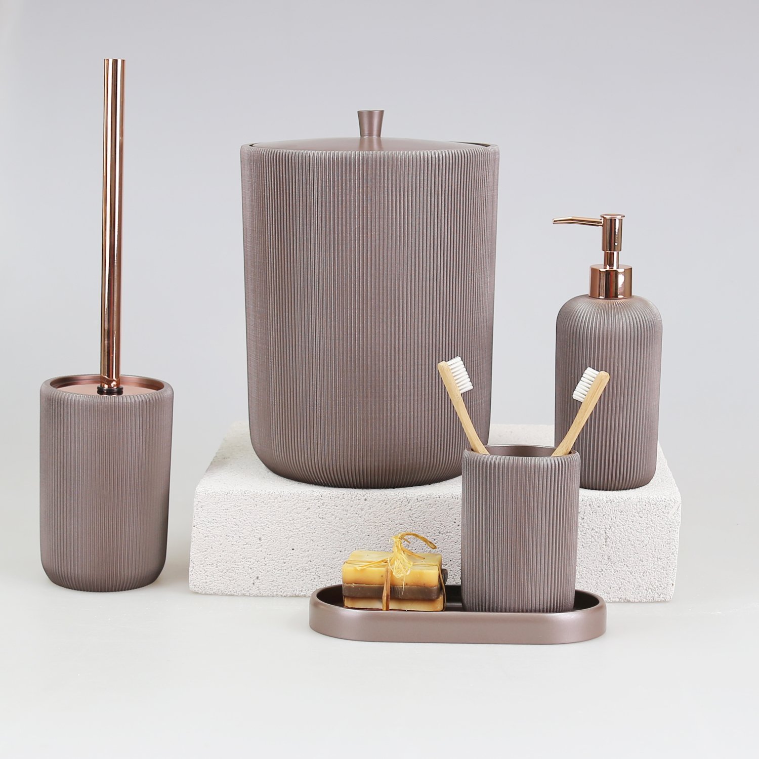 Lydia Banyo Seti Taupe