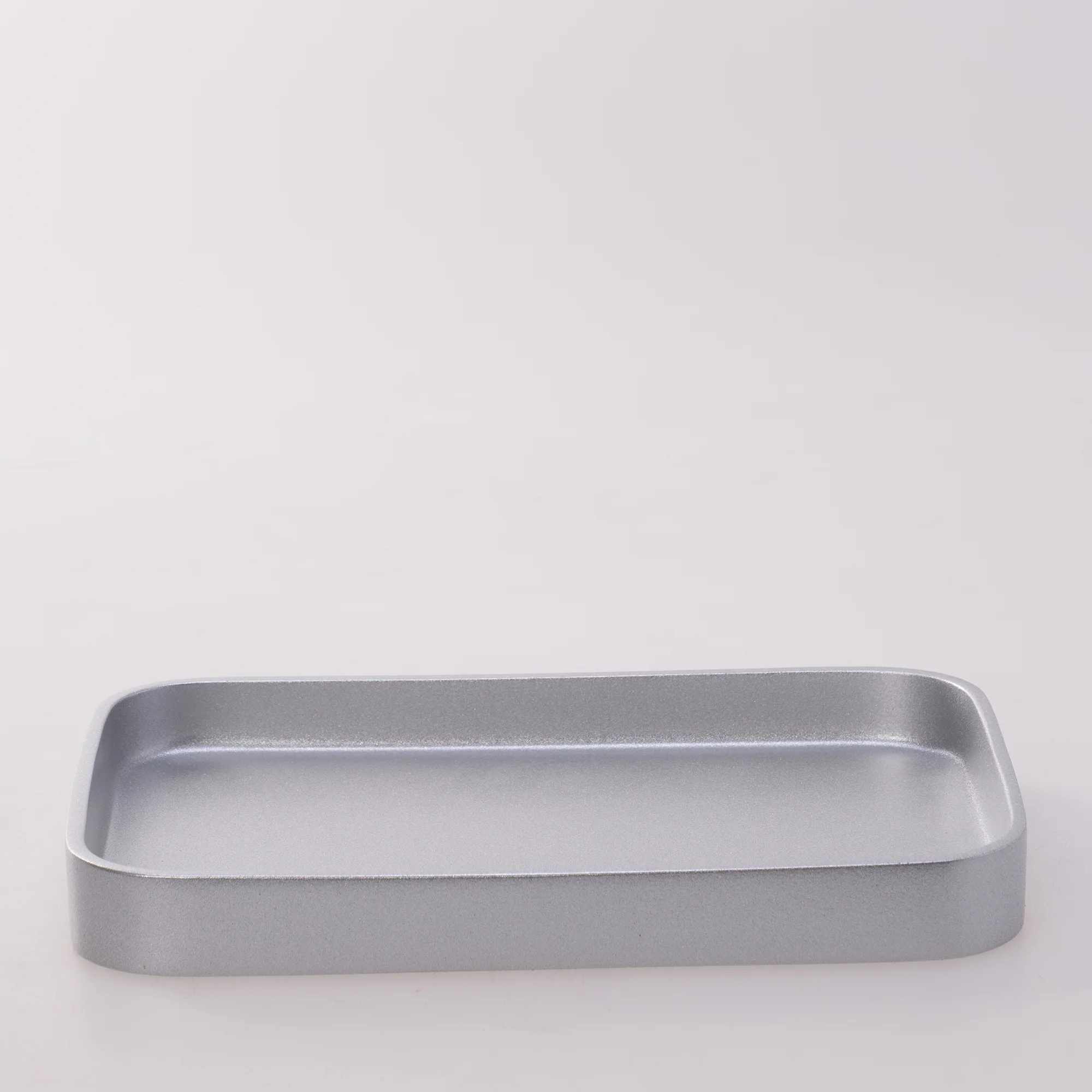 Victoria Dikdörtgen Tepsi Küçük Gümüş