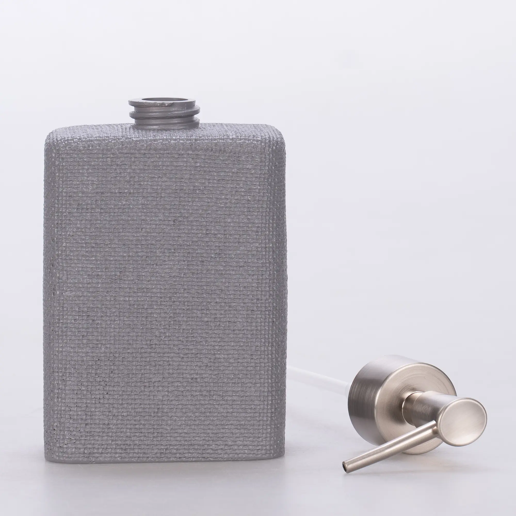 Linen Sıvı Sabunluk Gri