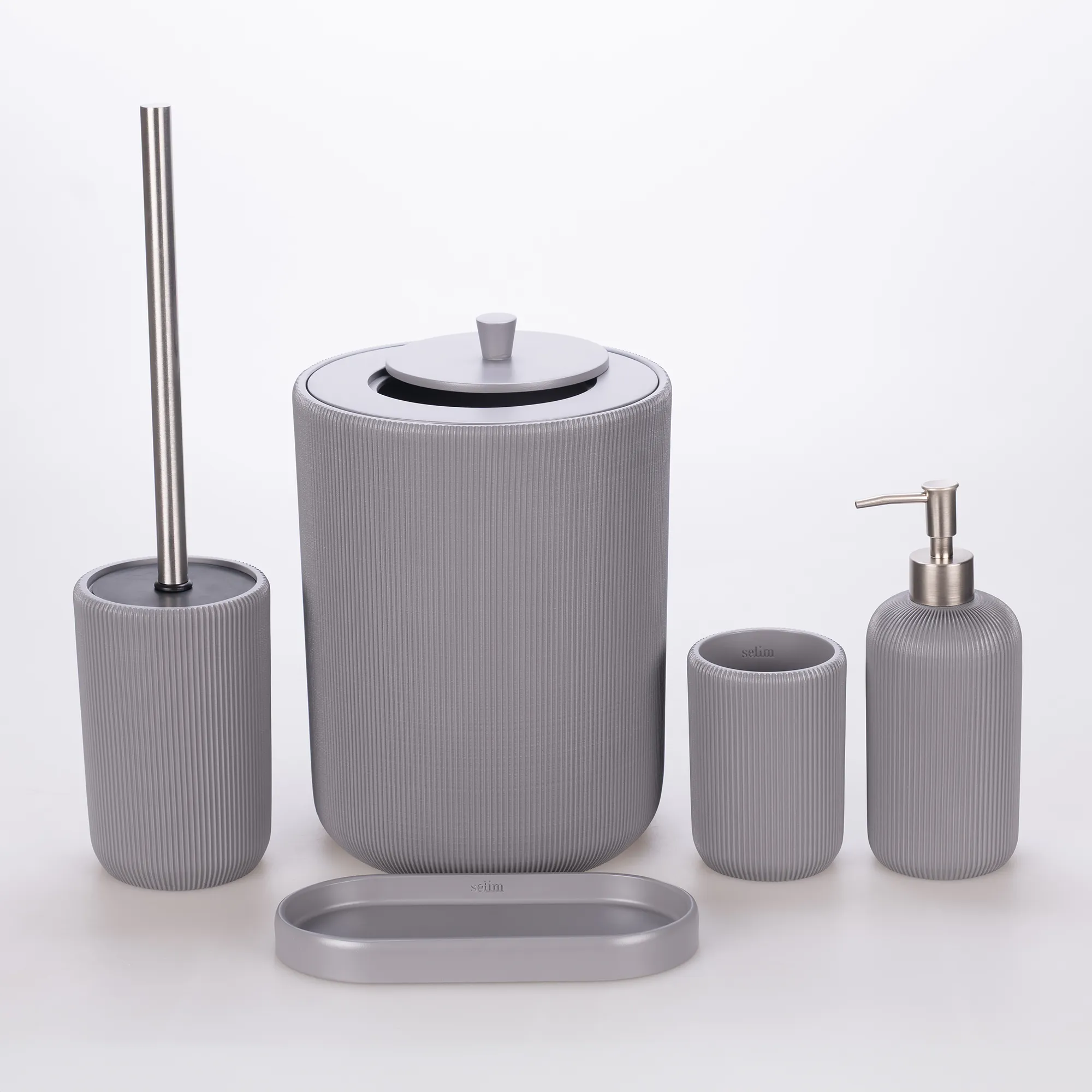 Lydia Banyo Seti Gri