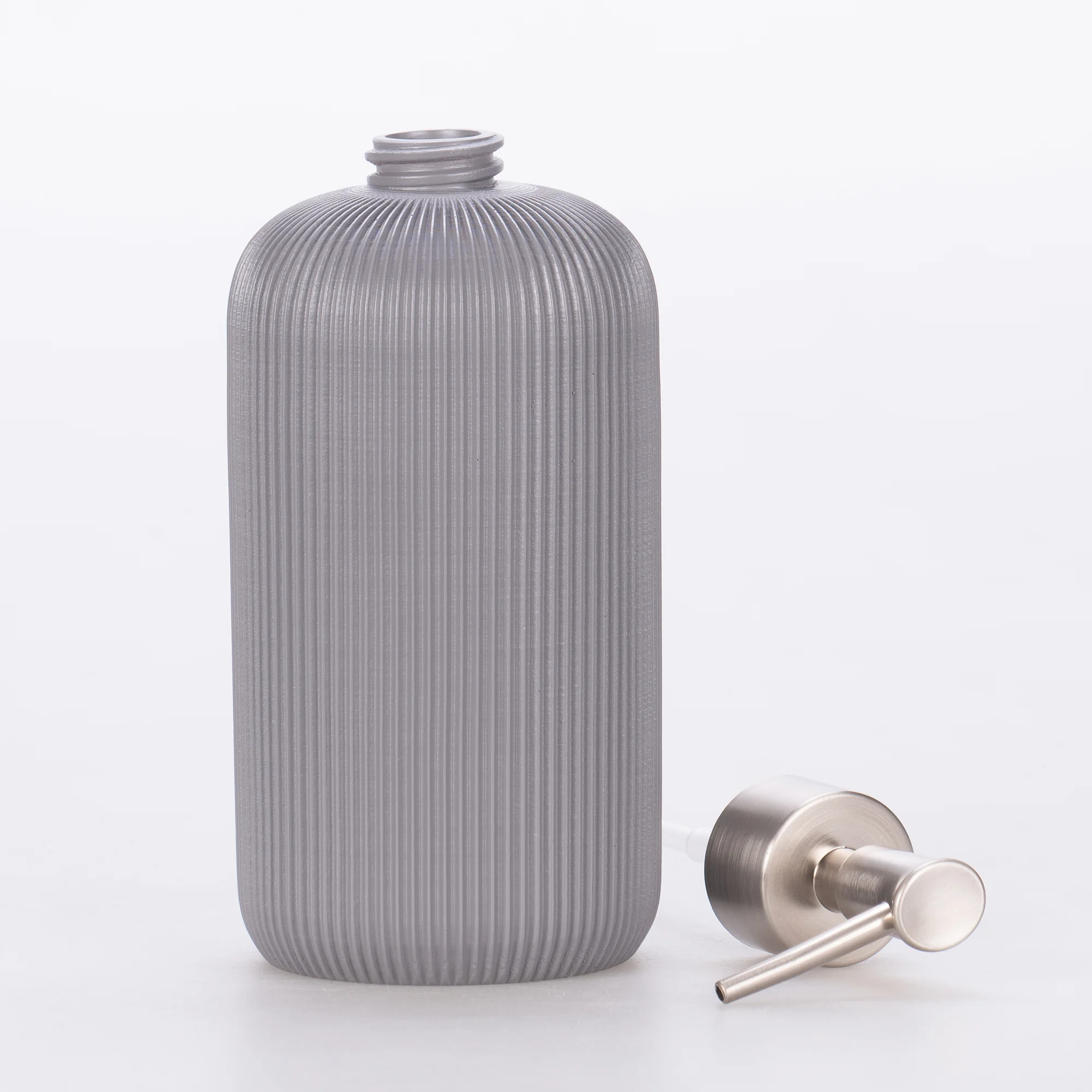 Lydia Sıvı Sabunluk Gri