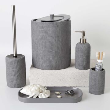 Natural Banyo Seti Gri
