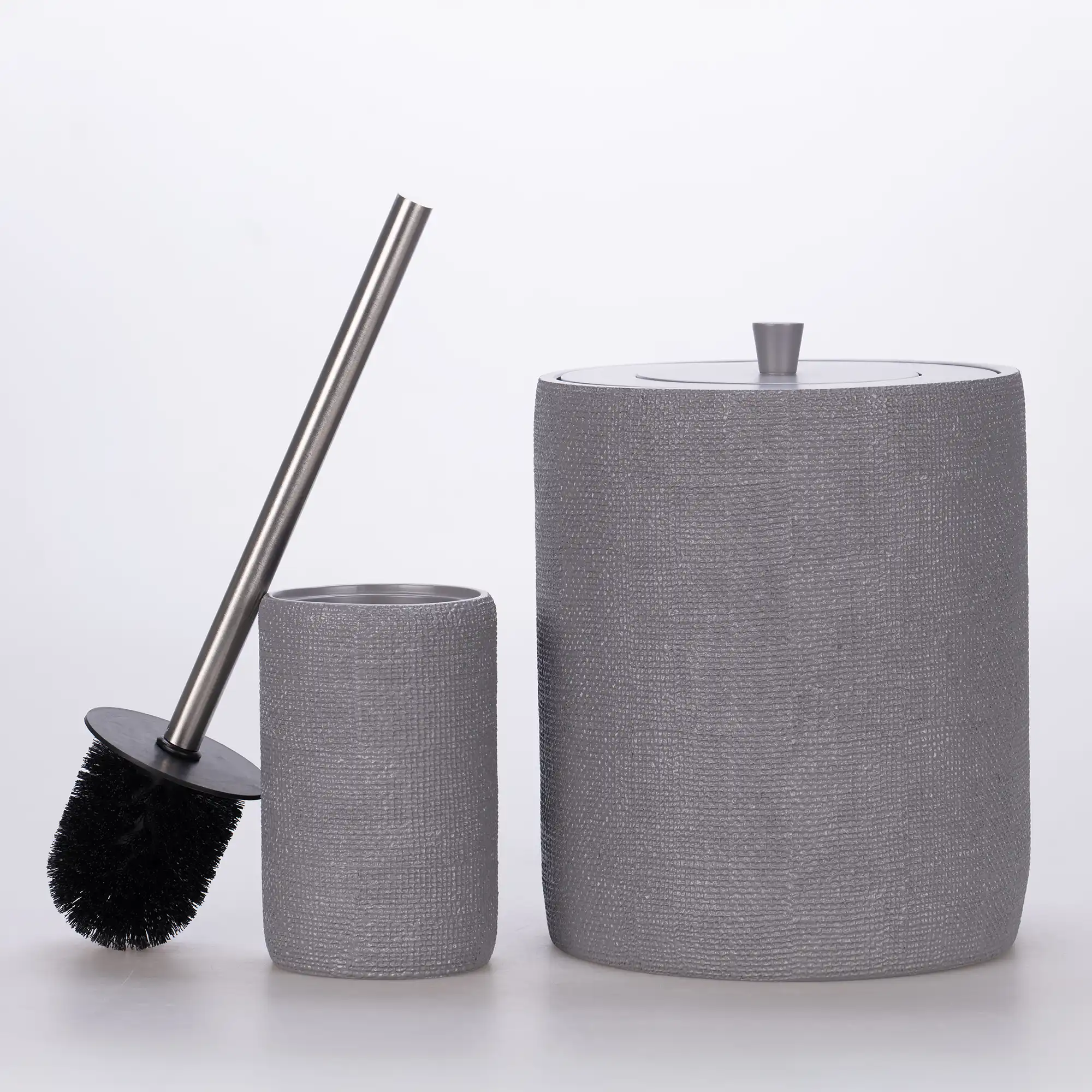 Natural Banyo Seti Gri