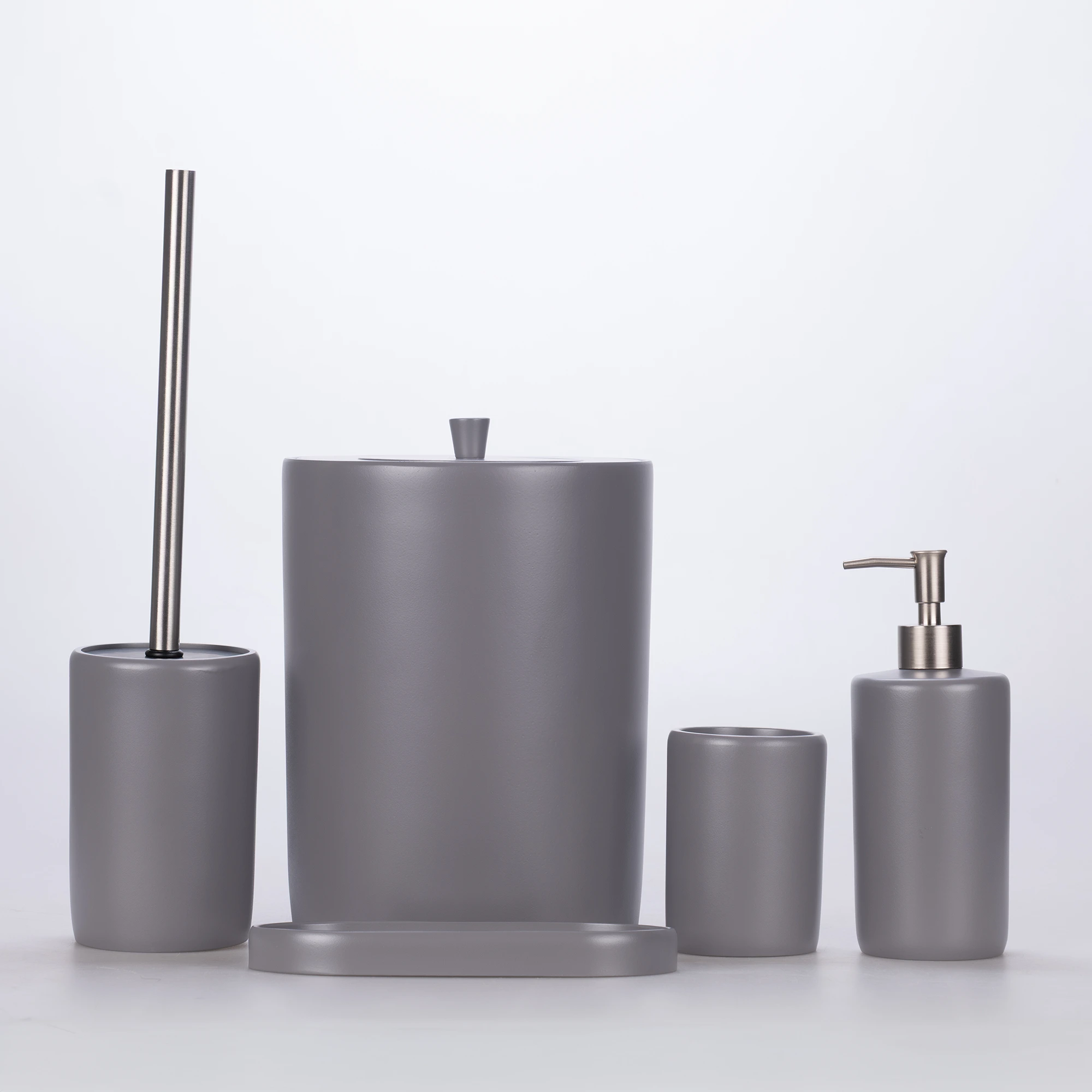 Victoria Banyo Seti Gri