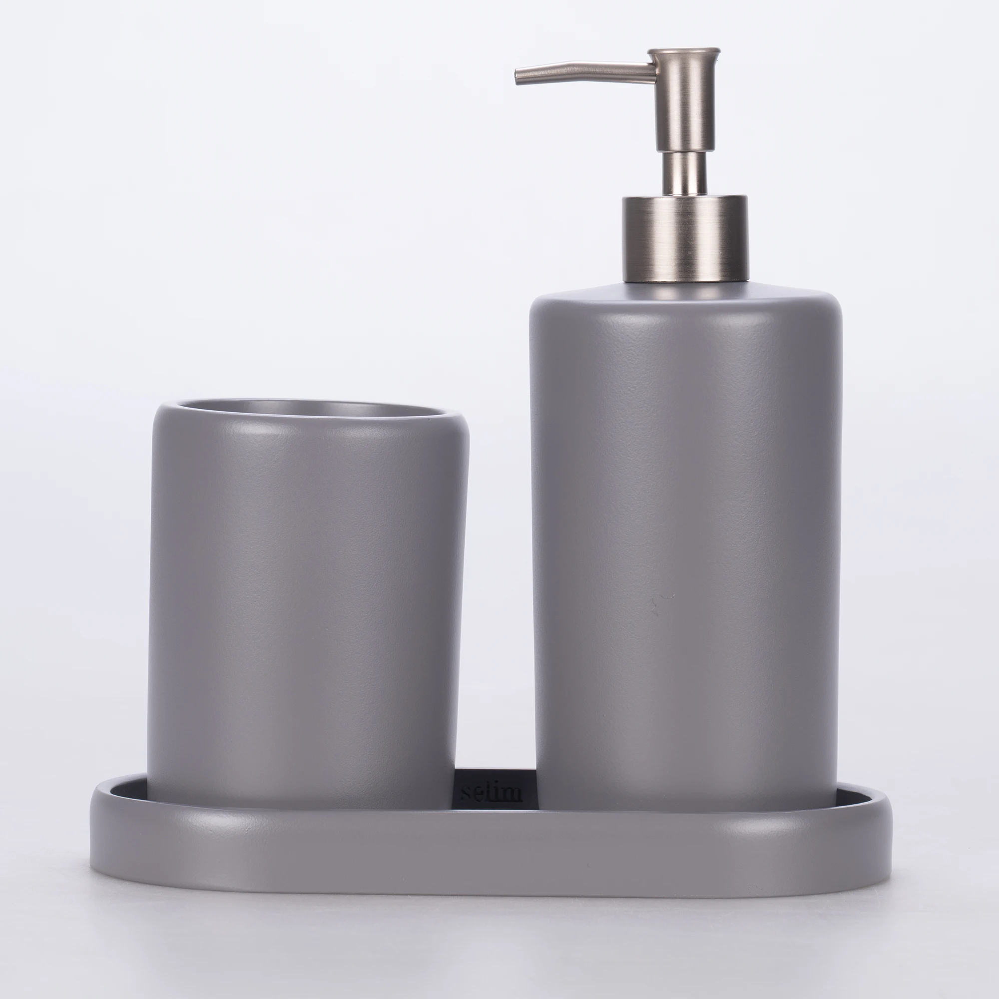 Victoria Banyo Seti Gri