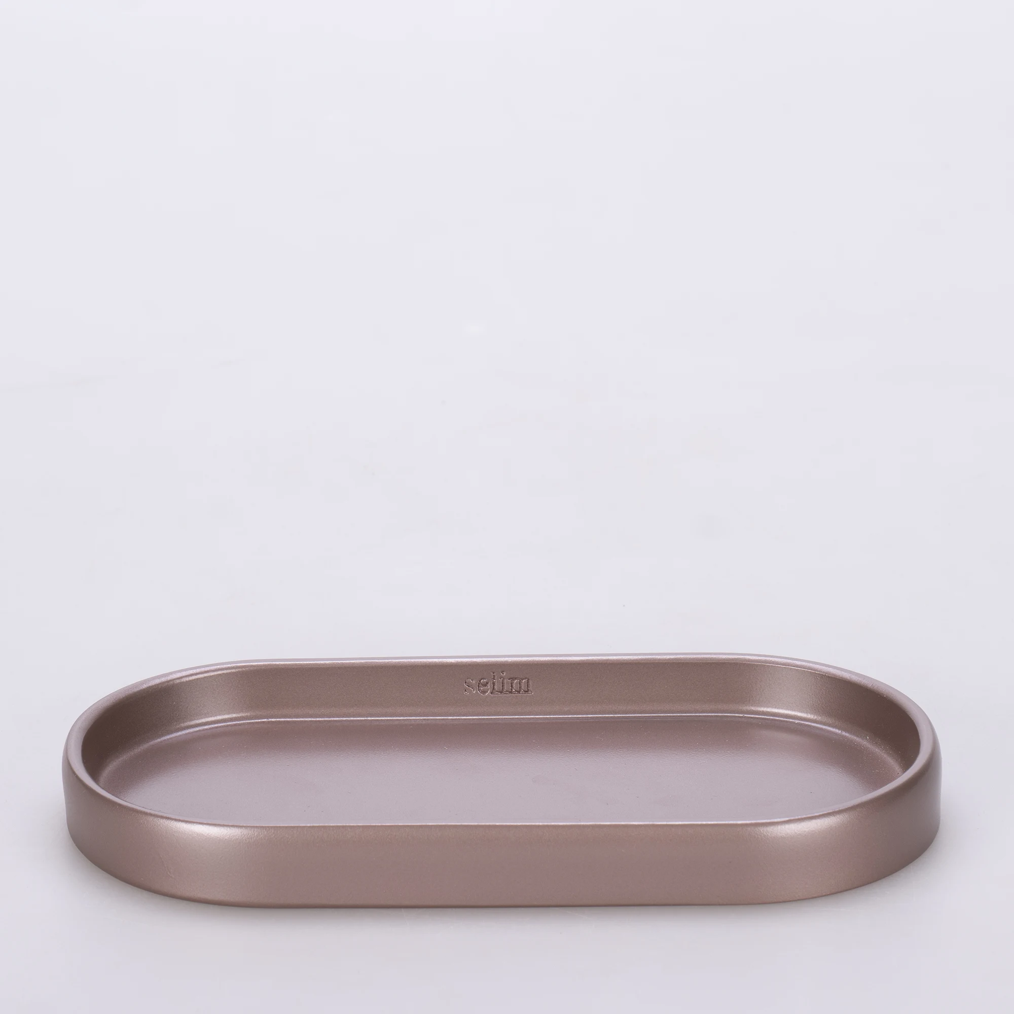 Tiny Oval Tepsi Taupe