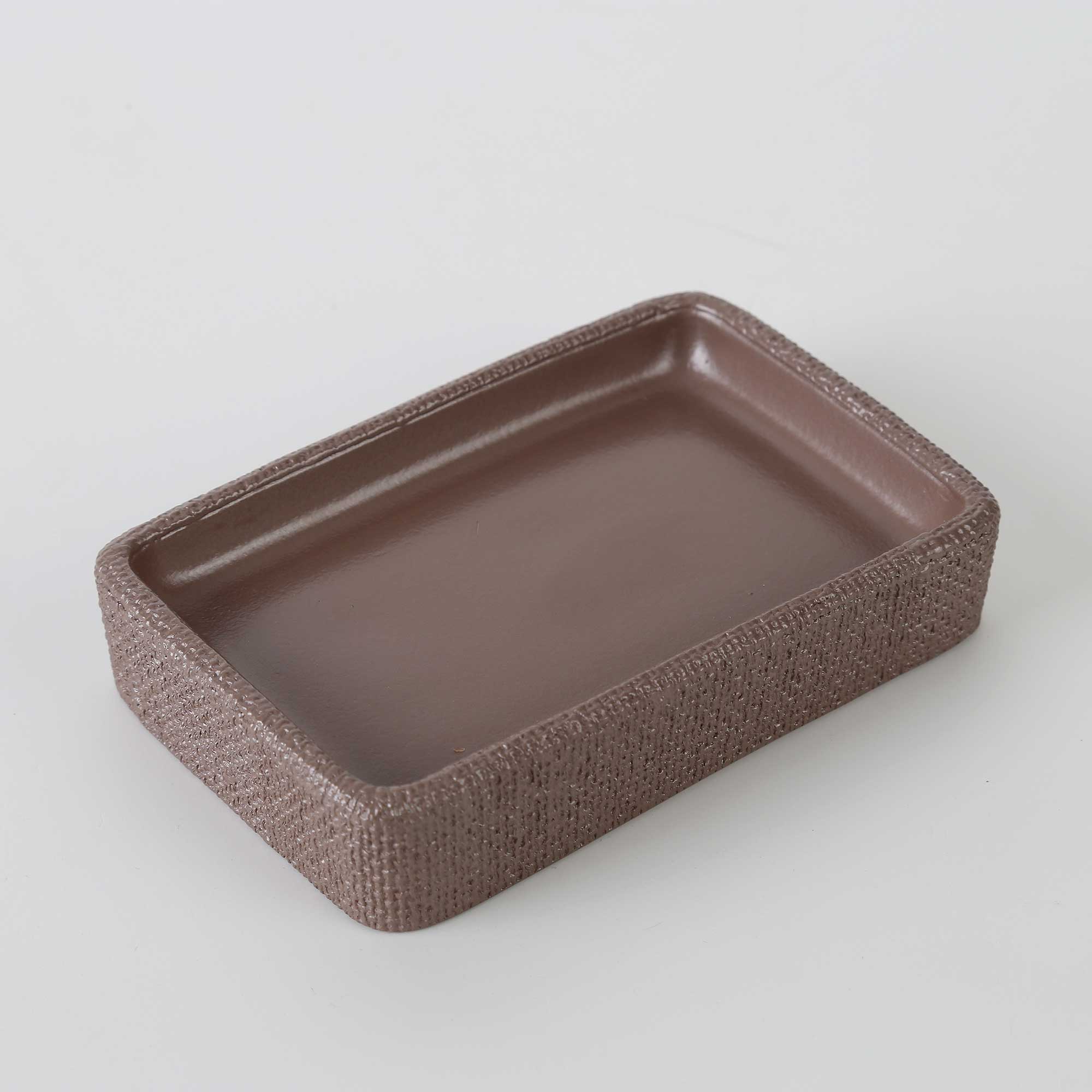 Linen Katı Sabunluk Taupe