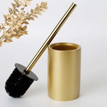 Luxe Tuvalet Fırçası Altın