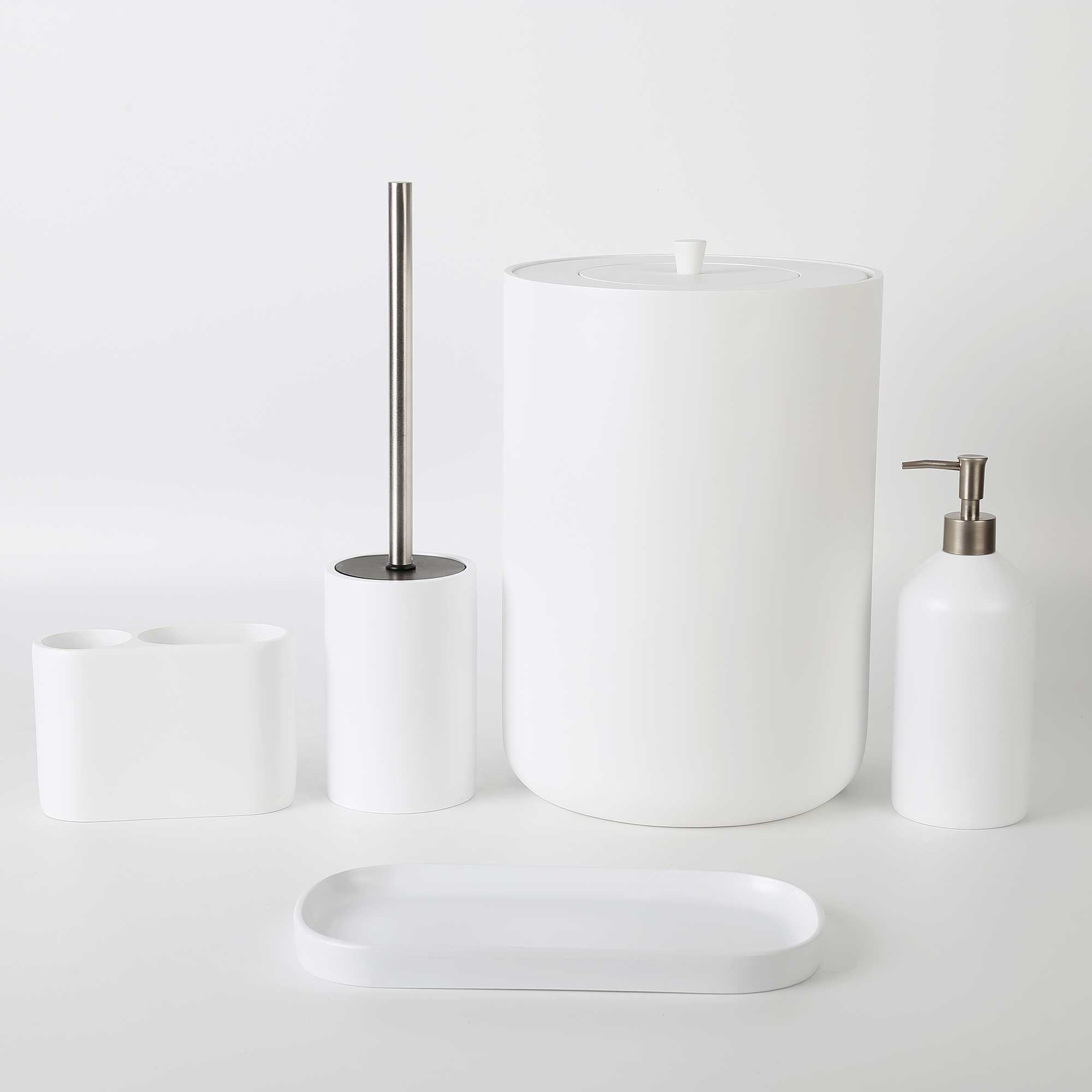 Luxe Banyo Seti Beyaz