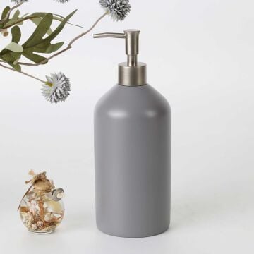 Luxe Sıvı Sabunluk Gri