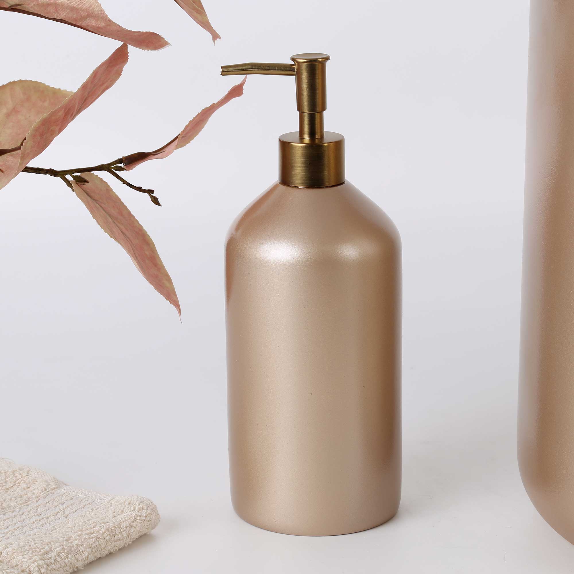 Luxe Sıvı Sabunluk Vizon