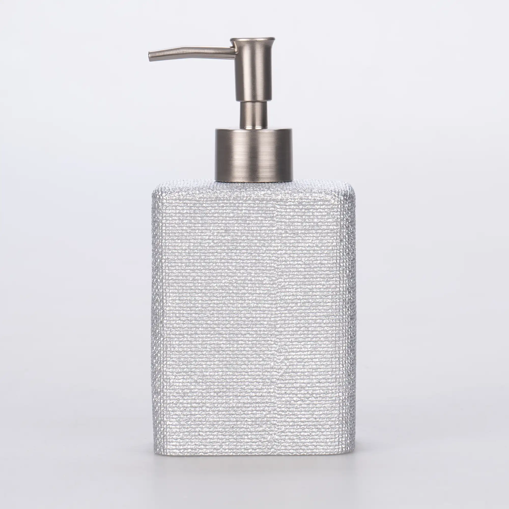 Linen Sıvı Sabunluk Gümüş